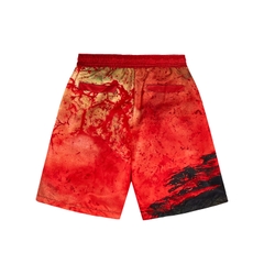 BLOODY SEA OVER-PRINTED SHORT