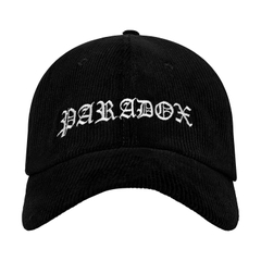 Nón Paradox SINUOUS SIGNATURE CORDUROY CAP (Black)