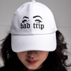 Nón Paradox BAD TRIP CAP (WHITE) - BLACK WORDING