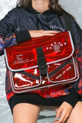 Túi đeo chéo Paradox RED WHITE-WORDING SHOULDER BAG