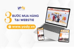 Mua hàng chính hãng YODY chỉ với 3 bước tại website mới