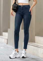 Quần jeans nữ skinny thêu túi