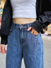Quần jeans nữ jogger ly túi