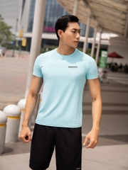 Áo T-Shirt Nam Thể Thao Cổ Tròn Dáng Suông