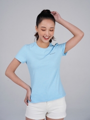 Áo T-Shirt Nữ Thể Thao Melange Năng Động - Xanh