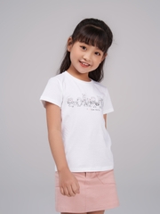 Áo T Shirt Cho Bé In Chữ I Love Farm
