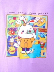 Áo Phông Cho Bé Cotton In Hình Thỏ