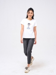 Áo T-Shirt Nữ Cotton Phi Hành Gia - AR Collections