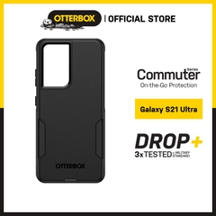 Ốp Lưng Samsung Galaxy S21 Ultra 5G Otterbox Commuter Series | Kháng khuẩn | DROP+ 3xTested - Hàng Chính hãng PGI