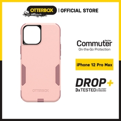 Ốp Lưng iPhone 12 Pro Max Otterbox Commuter Series | Kháng khuẩn | DROP+ 3xTested - Hàng Chính hãng PGI