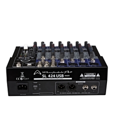 Mixer analog Wharfedale Pro SL424USB (8 cổng tín hiệu vào) - Hàng Chính hãng PGI