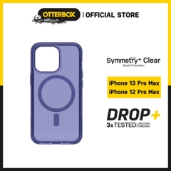 Ốp Lưng iPhone 13 Pro Max / iPhone 12 Pro Max Otterbox Symmetry Series+ Clear Kháng khuẩn | MagSafe | DROP+ 3xTested - Hàng Chính hãng PGI