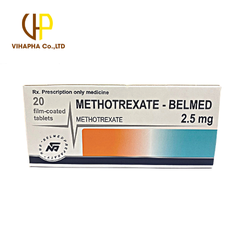 Methotrexat Belmed 2.5mg- Thuốc chống ung thư, vảy nến, viêm đa khớp dạng thấp