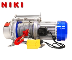 Tời điện đa năng Niki KCD500-1000 380V 100m 14 mét/phút