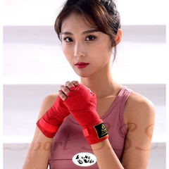 Băng đa Boxing 5m quấn cổ tay đấm bốc võ thuật Muay Thái MMA Handraps