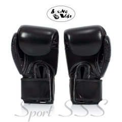 Găng Boxing - MuayThai - Kickboxing Fairtex  Đen BGV1 Universal Gloves - Breathable