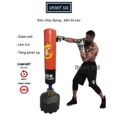 Trụ đấm bốc - Trụ boxing - bao tập boxing - tập luyện võ thuật - tập đấm bốc tăng phản xạ ABJ