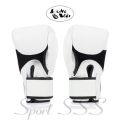 Găng Boxing - MuayThai - Kickboxing Fairtex  Trắng BGV1 Universal Gloves - Breathable