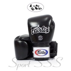 Găng Boxing - MuayThai - Kickboxing Fairtex  Đen BGV1 Universal Gloves - Breathable