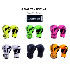 Găng tay Boxing - Võ thuật - Đấm bốc Baisenna - Phong Trào Nam - Nữ - Trẻ Em nhiều phiên bản