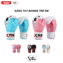 Găng tay Boxing - Võ thuật - Đấm bốc ABJ - Trẻ Em cao cấp nhiều phiên bản