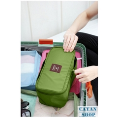 Túi Đựng Đồ Lót Du Lịch Hàn Quốc, xếp áo ngực quần lót underware túi ChốngThấm trong vali Bag in Bag DL02-TDL