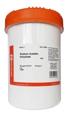 Sodium acetate, trihydrate, Lọ 500f, CAT: SB0481, CAS 6131-90-4, hãng BioBasic - Canada