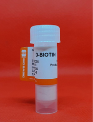 Chất D-Biotin (Vitamin H), lọ 1g, CAT: BB0078 Số CAS: 58-85-5  hãng BioBasic-Canada