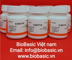 Chất D-Biotin, lọ 5g, CAT: BB0078 Số CAS: 58-85-5 hãng BioBasic-Canada