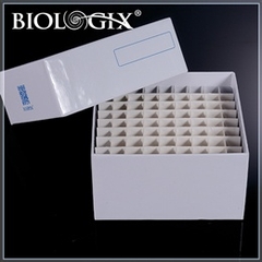 Hộp trữ đông cho ống Cryo 5ml 100 vị trí (Cardboard Freezer Boxes), 90-1300, hãng Biologix