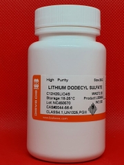 Lithium Dodecyl Sulfate,CAT: LB0569, CAS: 2044-56-6, Đóng gói: 25g