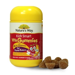 Kẹo dẻo Gummies Nature's Way Kids Smart Vita Gummies Multi 60v (2Y+)