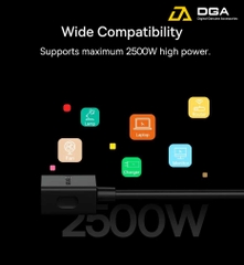 Adapter nối dài đổi chân cắm đa năng dùng đi du lịch Baseus Power Combo mini PowerStrip