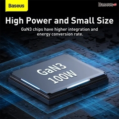 Cóc Sạc Nhanh Baseus 100W / 65W GaN3 Pro Desktop Fast Charger 4 in 1 ( Quick-Charge-4.0-QC-3.0-PD-AFC)