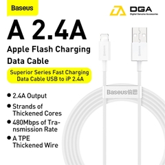 Cáp sạc lightning Baseus Superior Series Fast Charging Data Cable cho iPhone/ iPad
