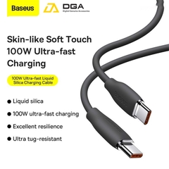 Cáp Sạc Nhanh Type C to Type C 100W Baseus Jelly Liquid Silica Gel Fast Charging Data Cable