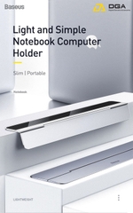 Đế tản nhiệt dạng xếp, siêu mỏng Baseus Papery Notebook Holder