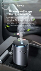Máy phun sương tạo ẩm, xông tinh dầu mini dùng cho xe hơi Baseus Time Aromatherapy Humidifier