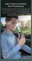 Máy phun sương tạo ẩm, xông tinh dầu mini dùng cho xe hơi Baseus Time Aromatherapy Humidifier
