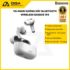 Tai nghe không dây true wireless Baseus Encok Earphones W3 (24 giờ sử dụng, Bluetooth 5.0)