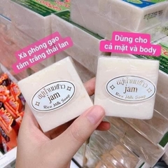 Xà Phòng Kích Trắng Gạo Sữa Thái Lan Jam Rice
