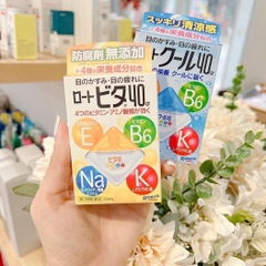 Nước Nhỏ Mắt Rohto Nhật Bản Vita 40 Bổ Xung Vitamin (12ml)