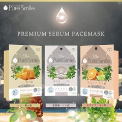 Mặt nạ Pure Smile Premium Serum Face Mask 23gr