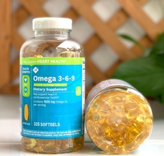 Viên Uống Dầu Cá Omega 3 6 9 May Supports Heart Health 1600mg Của Mỹ 325 Viên