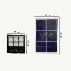 [300W] Đèn Pha Năng Lượng Mặt Trời TP Solar TP-H300
