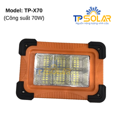 Đèn Xách Tay Đa Năng Năng Lượng Mặt Trời TP Solar TP-X70