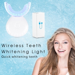 Máy LED tẩy trắng răng Ultimate, Extra + sạc không dây, 16 LED, chống nước, làm trắng răng nhanh x2