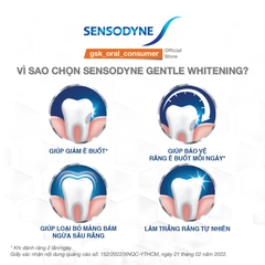 Kem đánh răng Sensodyne Gentle Whitening 100G