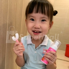 Kem đánh răng tạo bọt cho bé 3+, không chứa flour, nuốt được - 60ml | NASSMEI - MOUSSE