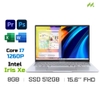 Laptop Asus Vivobook 15 X1502ZA-EJ129W (i7-1260P, Iris Xe Graphics, Ram 8GB DDR4, SSD 512GB, 15.6 Inch FHD)